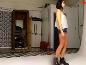 Singaporean model Color nude video shoot Part 16