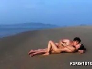 Korean Porn Actress Lee Chae Dam Gets Bang By Korean Dude On Beach
