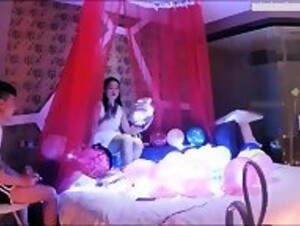 Chinese Newly Married Couple First Hotel Sex